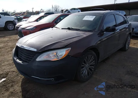 2013 Chrysler 200 Limited из США, поврежденный, VIN 1C3CCBCG4DN508770